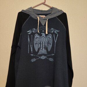 Roebuck and Co. Men's Winter Blue Long Sleeve XL Sweater with Logo